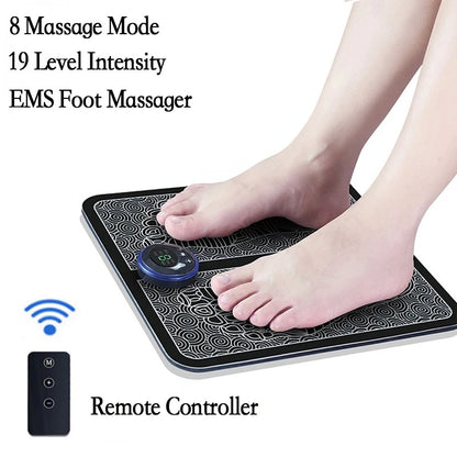 remote foot massager pad