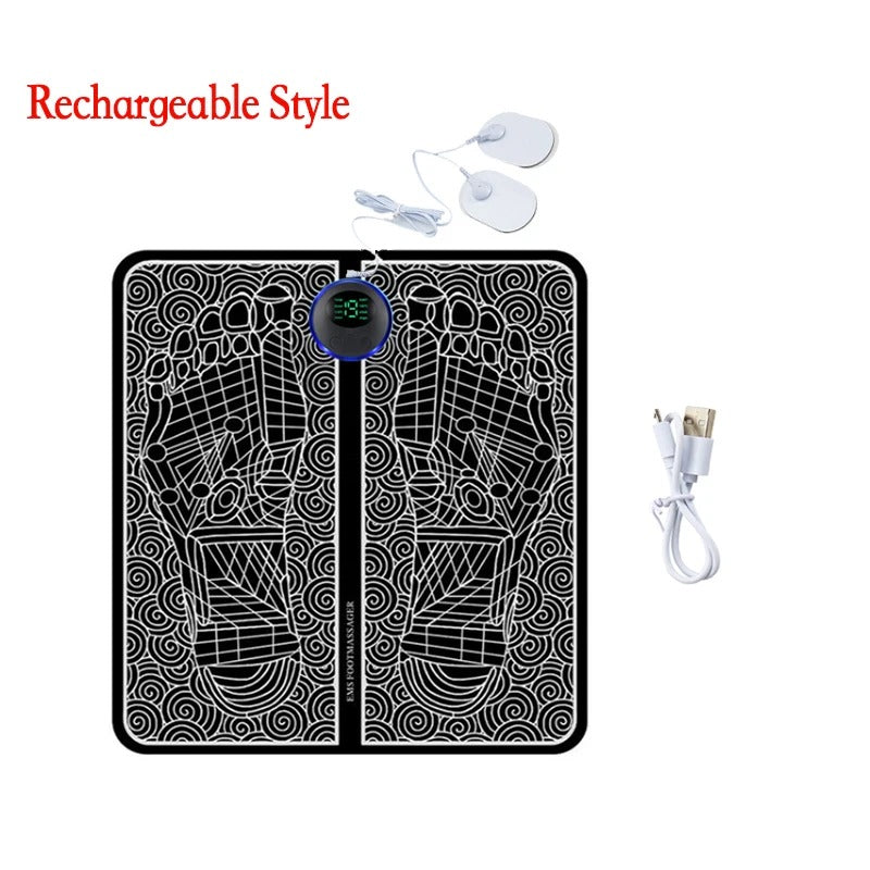 remote foot massager pad